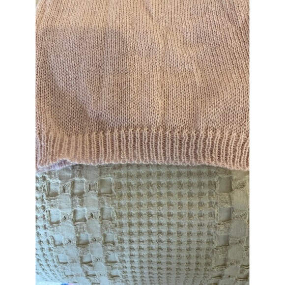 Cardigan Soft Pink Open Women Long Stylish Ribbed Bottom Soft Casual Soft Knit - Picture 7 of 9